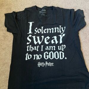 Warner Bros. Harry Potter Black Cotton Tee